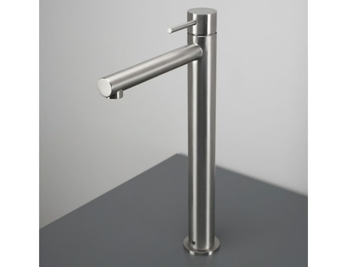 MINI DMB 0451120X - High countertop stainless steel washbasin mixer _ Super Inox